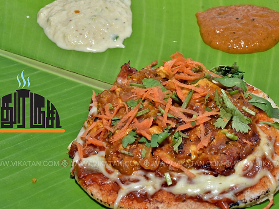 மதுர ருசி - 4 | நெய் கறிவேப்பிலை தோசை, பட்டர் ஜாம் தோசை, பீட்சா தோசை... தோசையில் இத்தனை வகையா?!