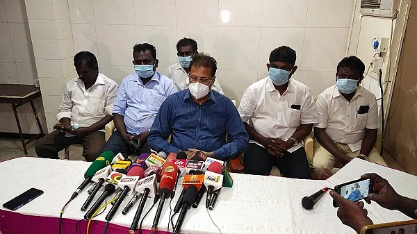 செய்தியாளர் சந்திப்பில் டாக்டர்.கிருஷ்ணசாமி