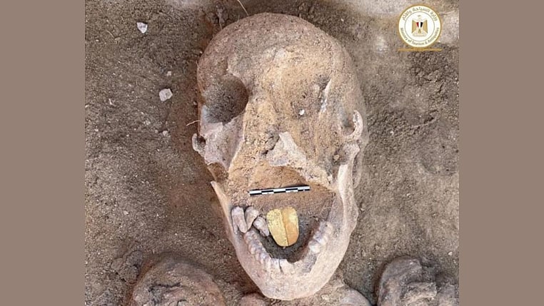 தங்க நாக்கு கொண்ட மம்மி