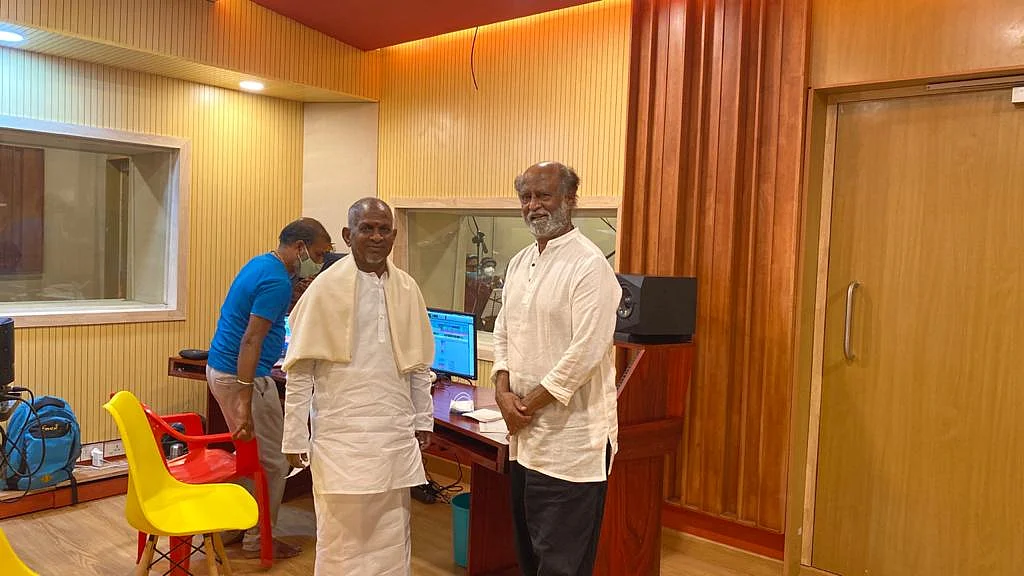 இளையராஜாவுடன் ரஜினி