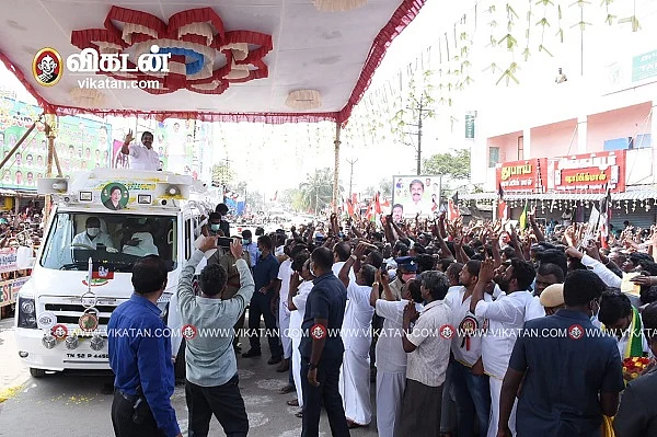 முதல்வரின் தேர்தல் பிரசாரம்