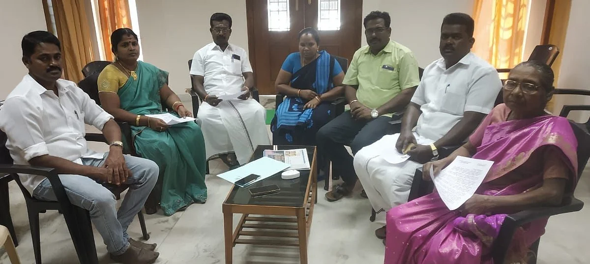 தோவாளை ஊராட்சி ஒன்றிய சேர்மன் மற்றும் கவுன்சிலர்கள்