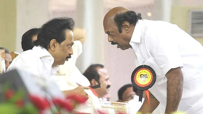 ஸ்டாலினுடன் எ.வ.வேலு