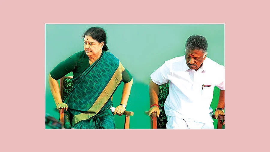 சசிகலா - ஓ.பன்னீர்செல்வம்