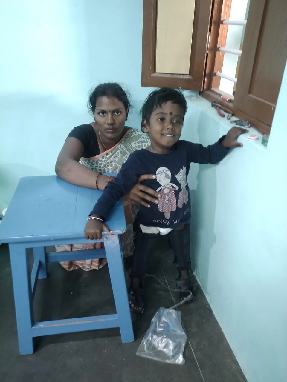 மோனிஷாவுடன் வசந்தி