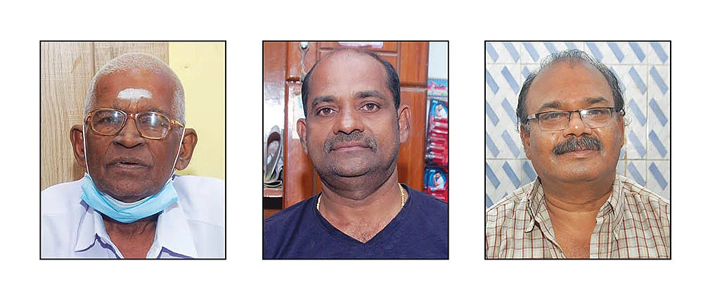 நாராயண பிள்ளை, வி.ஆர்.தாணு, ஜோக்கின்
பெர்னாண்டோ