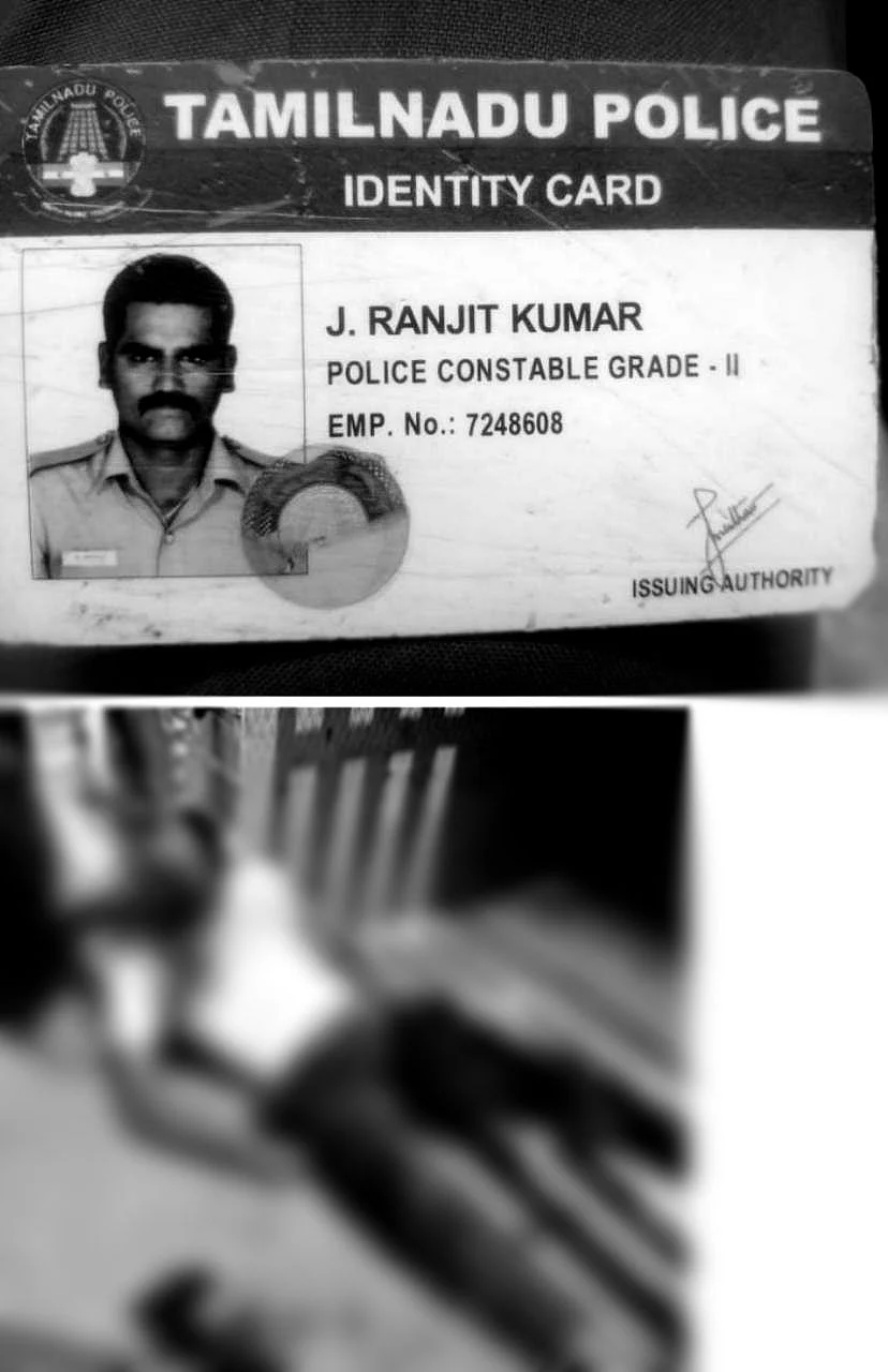 திருச்சி: தூக்கி வீசப்பட்ட காவலர்... தரமற்ற ஹெல்மெட்டால் இறந்தாரா?! - திருமணமான 20-வது நாளில் சோகம்