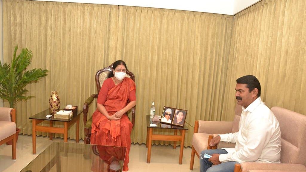 சசிகலா - சீமான் சந்திப்பு