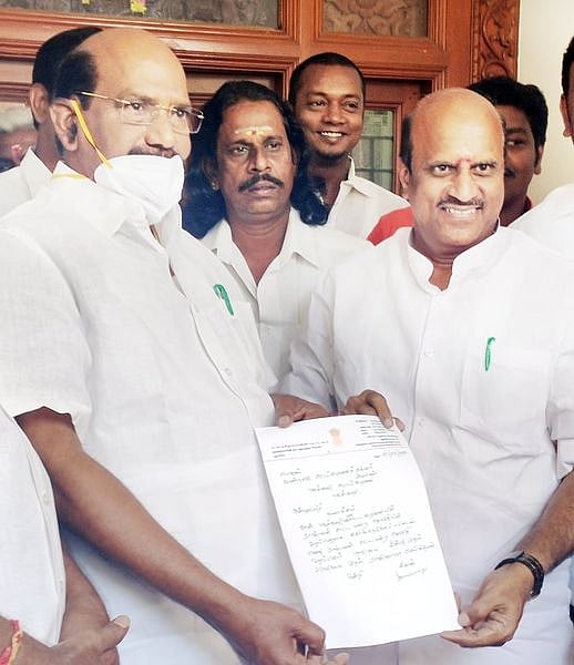 லட்சுமி நாராயணன் எம்.எல்.ஏ ராஜினாமா