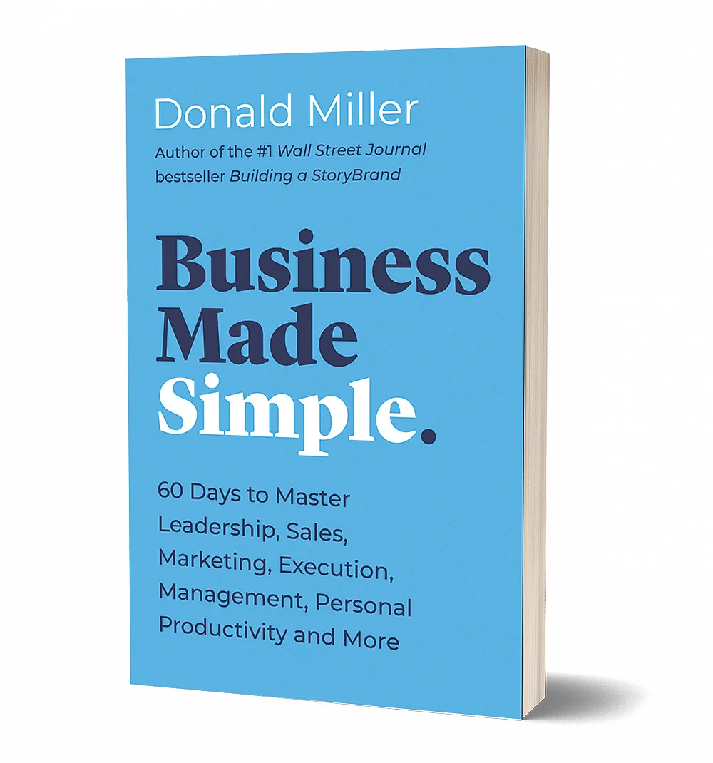 புத்தகத்தின் பெயர்:
Business Made Simple
ஆசிரியர்
Donald Miller
பதிப்பாளர்:
HarperCollins Leadership