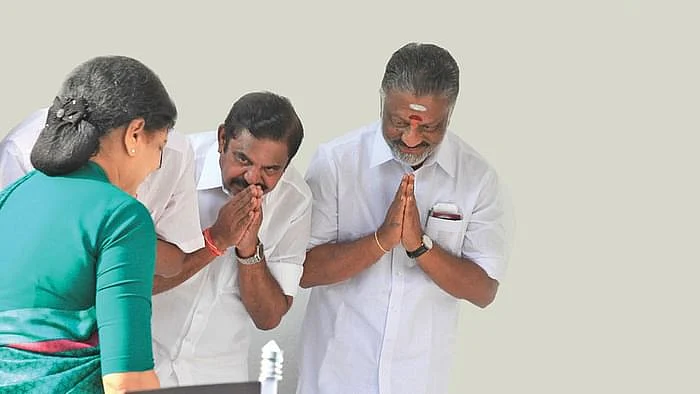 சசிகலா, எடப்பாடி, பன்னீர்செல்வம்