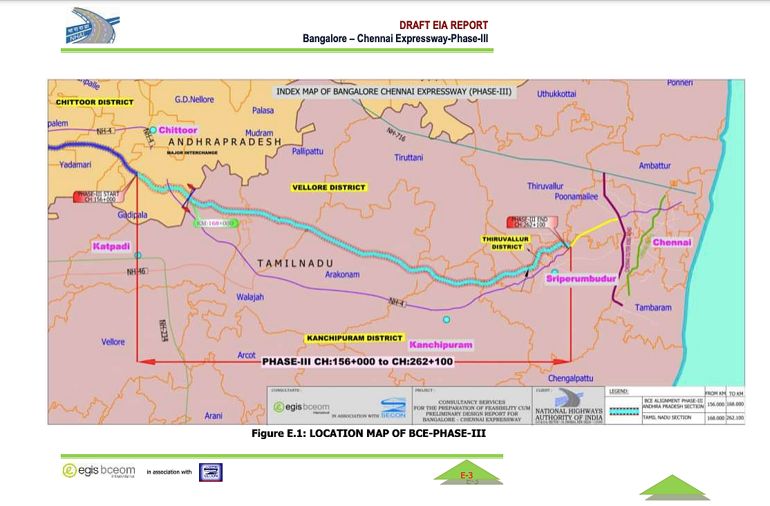 Chennai - Bengaluru Expressway