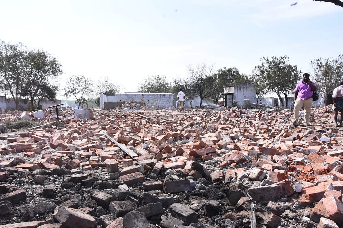 சாத்தூர்: பதறவைத்த பட்டாசு ஆலை தீ விபத்து.. 12ஆக அதிகரித்த உயிரிழப்பு! - பிரதமர், முதல்வர் இரங்கல்