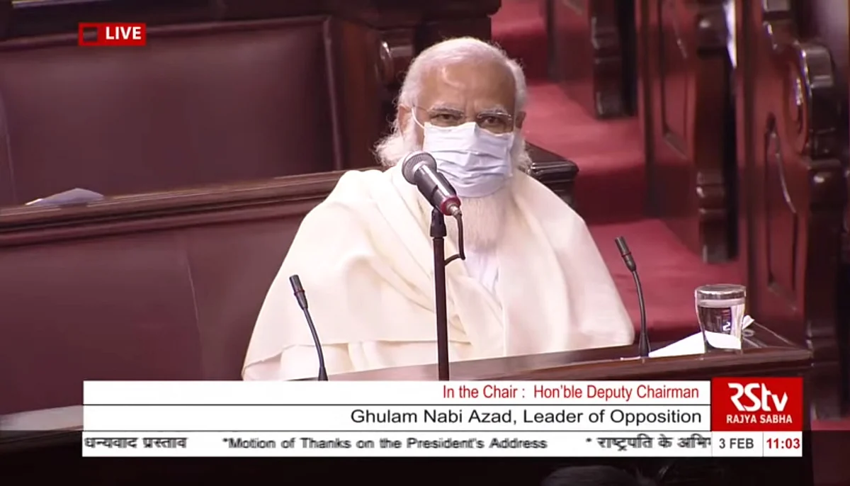 நாடாளுமன்ற பட்ஜெட் கூட்டத்தொடரில் பிரதமர் மோடி