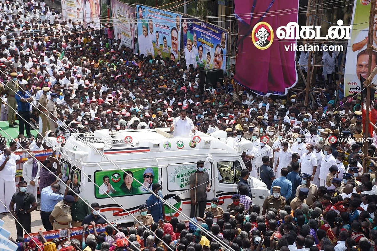 பிரசாரத்தில் பழனிசாமி