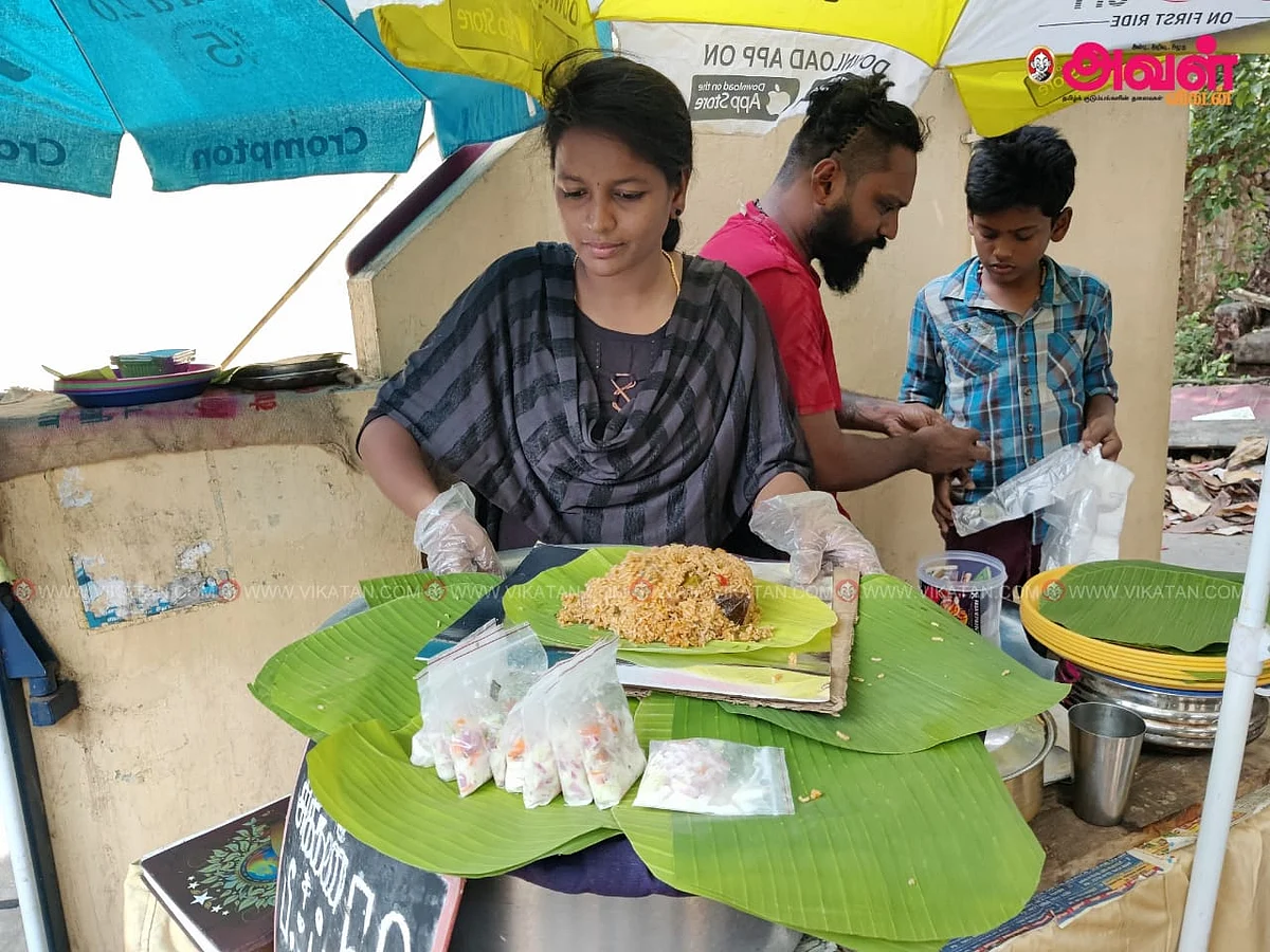 `பசியோட இருக்குற யார் வேணும்னாலும் எடுத்துக்கலாம்!' - கோவை சஃப்ரினாவின் `பிரியாணி' சேவை