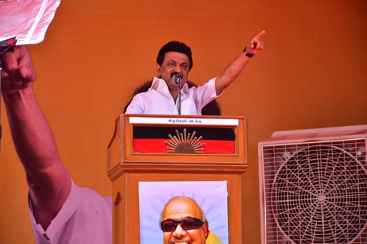 தி.மு.க தலைவர் ஸ்டாலின்