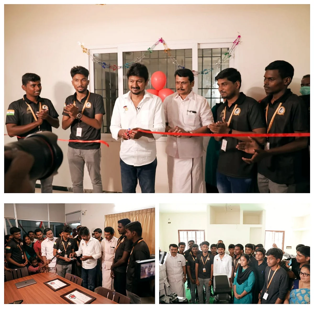 அப்துல் கலாம் ஆராய்ச்சி மையத்தைத் திறந்தபோது...
