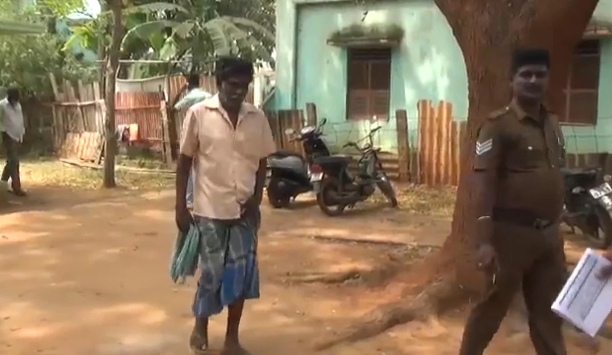 விசாரணைக்கு அழைத்துச் செல்லப்படும் பாண்டி
