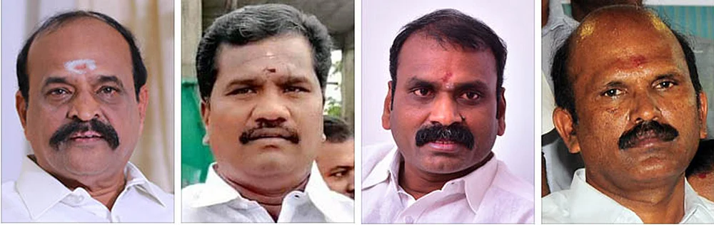கடம்பூர் ராஜு - தேர்போகி பாண்டி - எல்.முருகன் - பழனியப்பன்