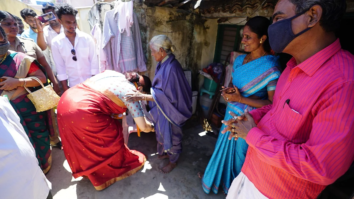குஷ்புவின் பரப்புரை