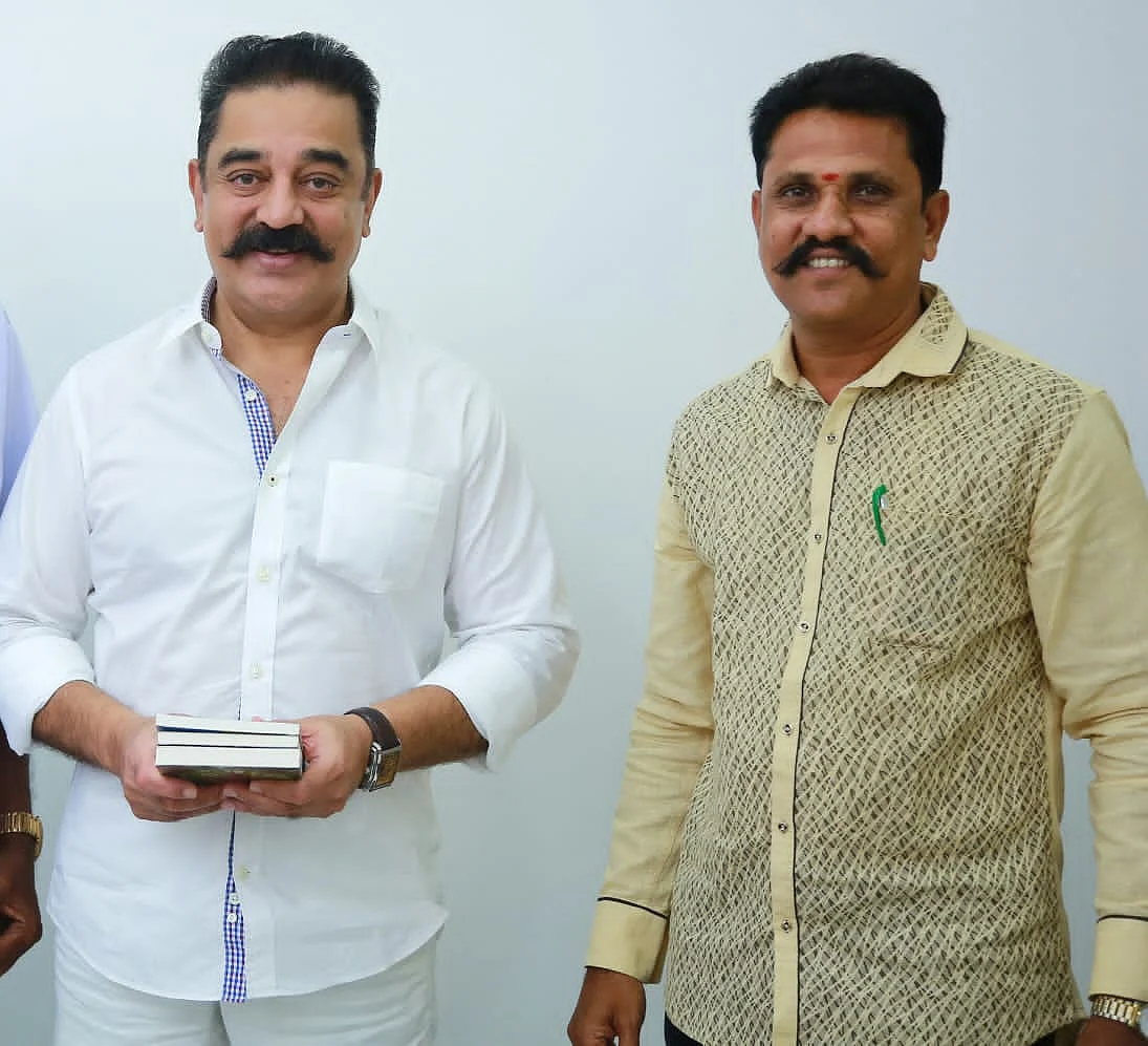 கமல் உடன் தரும.சரவணன்