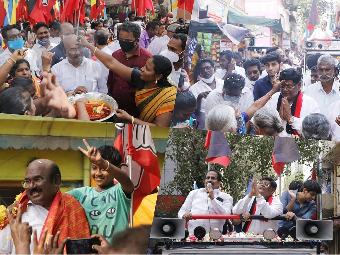 ராயபுரம்: அதிமுக Vs திமுக அனல் பறக்கும் பிரசாரம் - புகைப்படத் தொகுப்பு| படங்கள் - ரா.கிரிதரன்