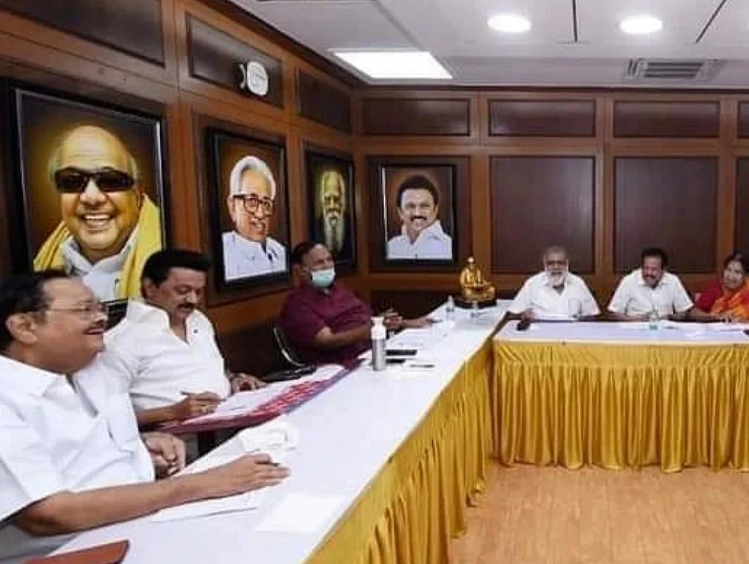 தி.மு.க நேர்காணலில்...