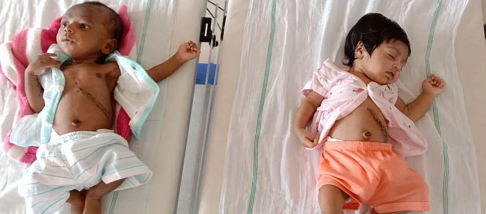 குறைபாட்டுடன் ஆபத்தான நிலையில் அனுமதிக்கப்பட்ட குழந்தைகள்
