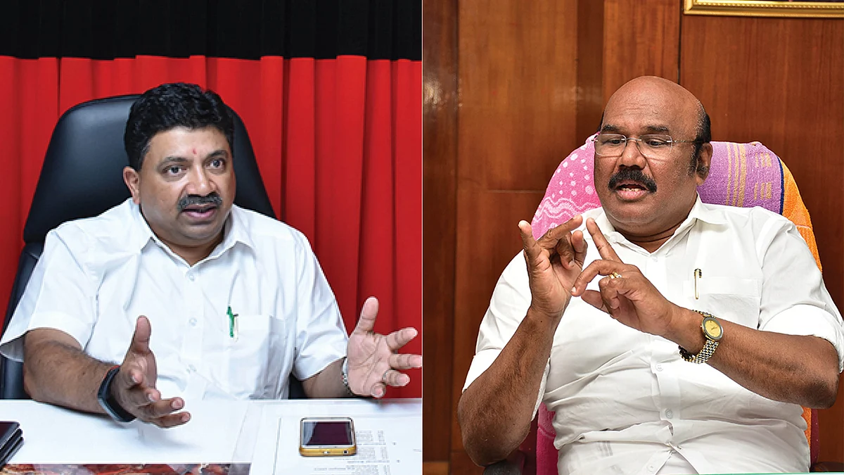 பி.டி.ஆர்.பழனிவேல் தியாகராஜன் - ஜெயக்குமார்