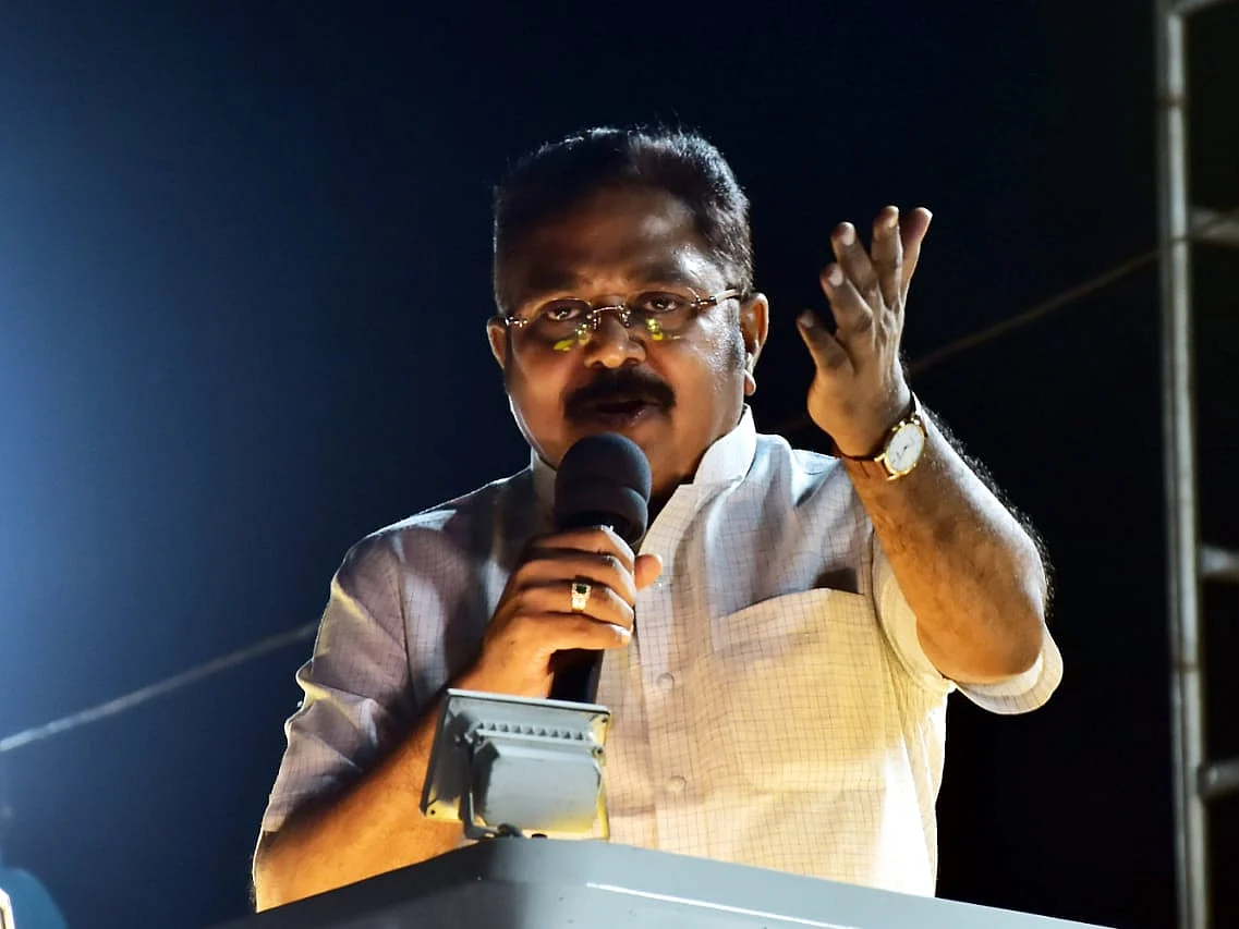 ``திமுக ஆட்சிக்கு வந்தால் எல்லா அமைச்சர்களும் ஜெயிலுக்குள்ள” - டி.டி.வி.தினகரன் பிரசாரம்