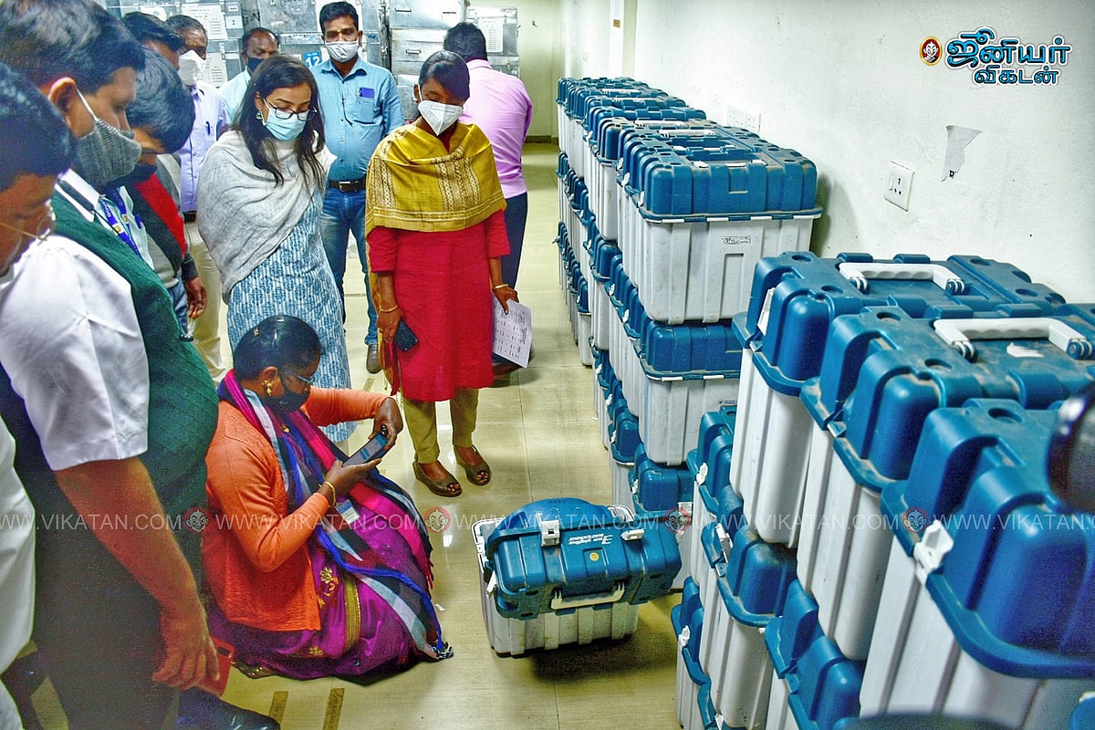 TN Election Live updates 2021: தமிழகத்தில் 71.79 சதவிகித வாக்குகள் பதிவு! -  சத்யபிரதா சாகு