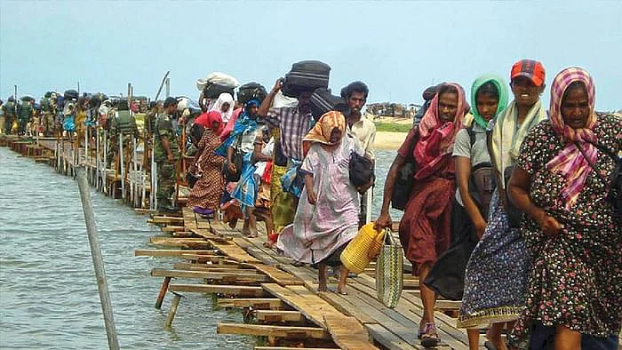 இறுதிப் போரின்போது ஈழத் தமிழர்கள்
