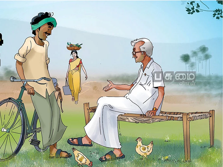 மரத்தடி மாநாடு: ‘நோட்டாவுக்குத்தான் எங்க ஓட்டு!’ - விவசாயிகள் அறிவிப்பு!