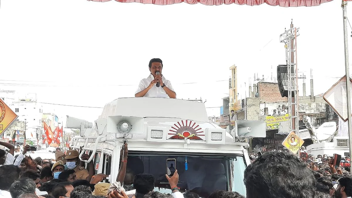 மு.க.ஸ்டாலின் தேர்தல் பிரசாரம்