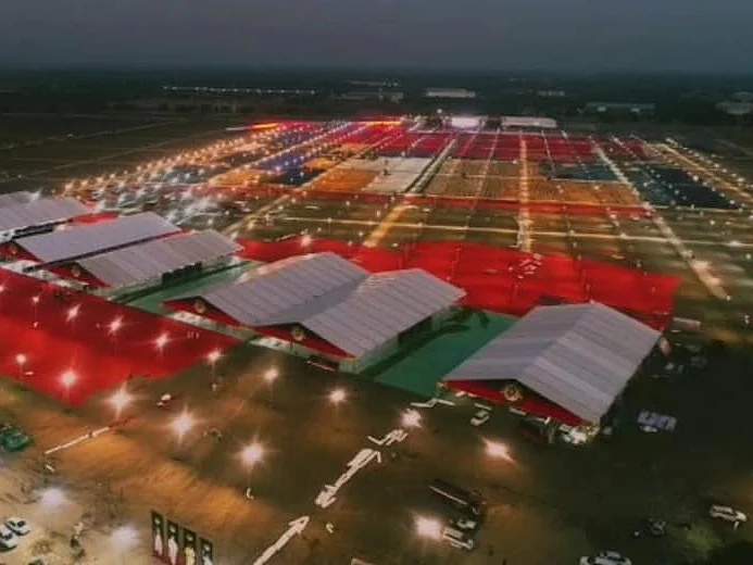 350 ஏக்கர்; 5 லட்சம் தொண்டர்கள் - பிரம்மாண்ட ஏற்பாட்டில் திருச்சி தி.மு.க பொதுக் கூட்டம்!