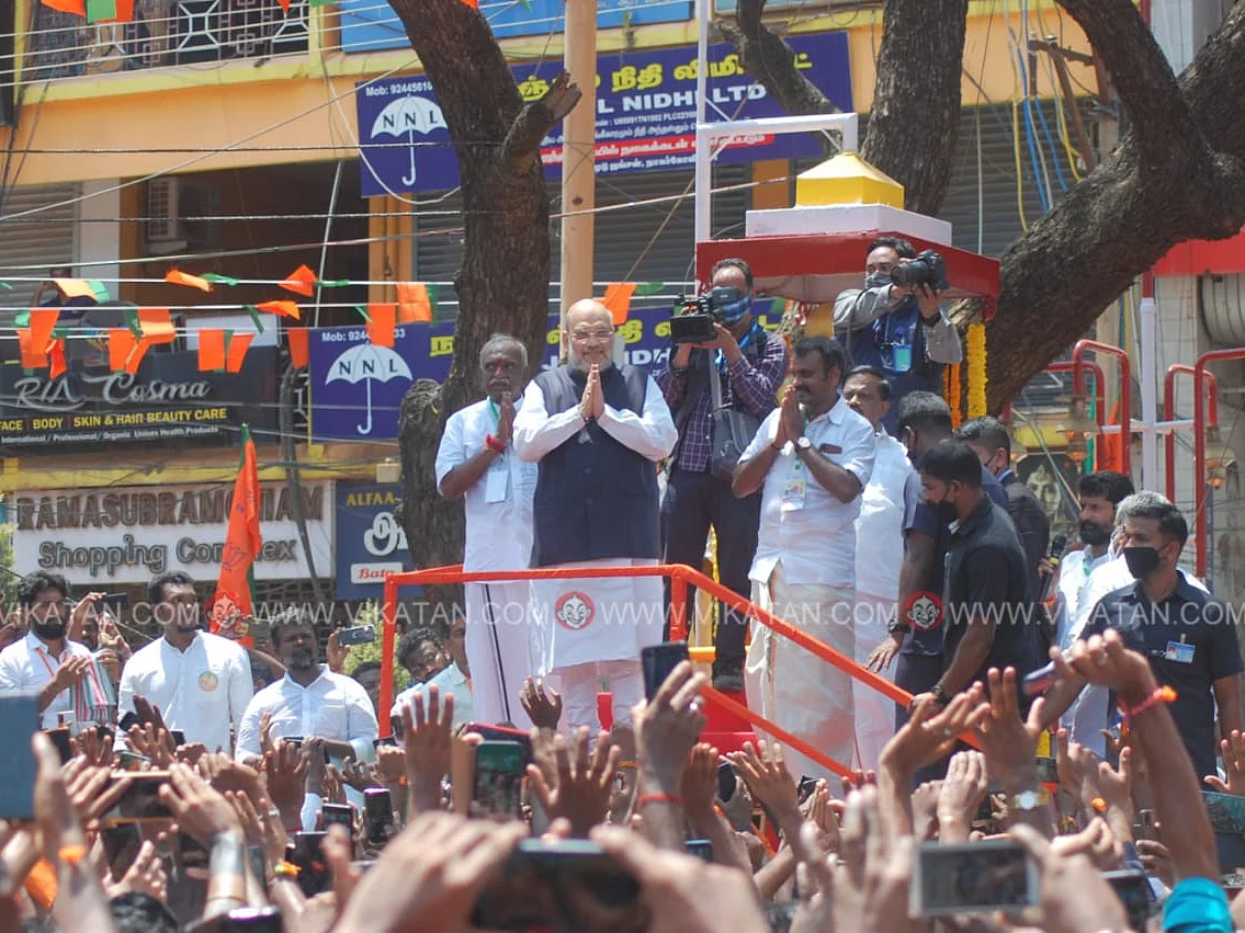 கன்னியாகுமரி: காமராஜர் அரசியலை கையில் எடுத்த அமித்ஷா! - பா.ஜ.க-வின் தேர்தல் அரசியல்