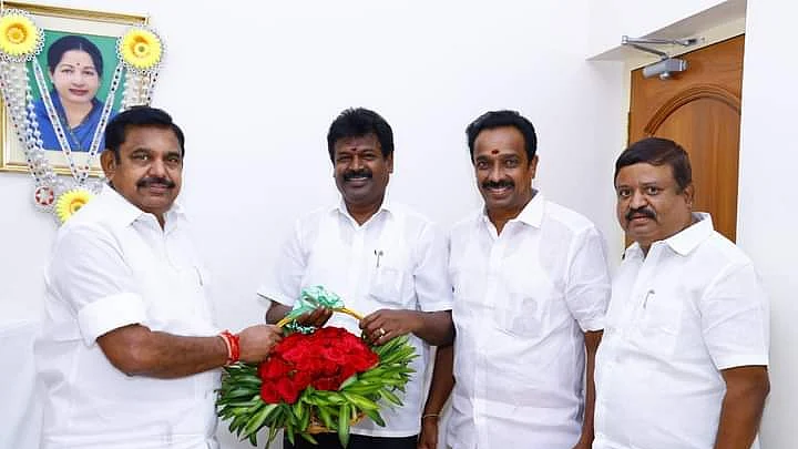 அ.தி.மு.க-வுக்குத் தாவிய பி.காமராஜ்
