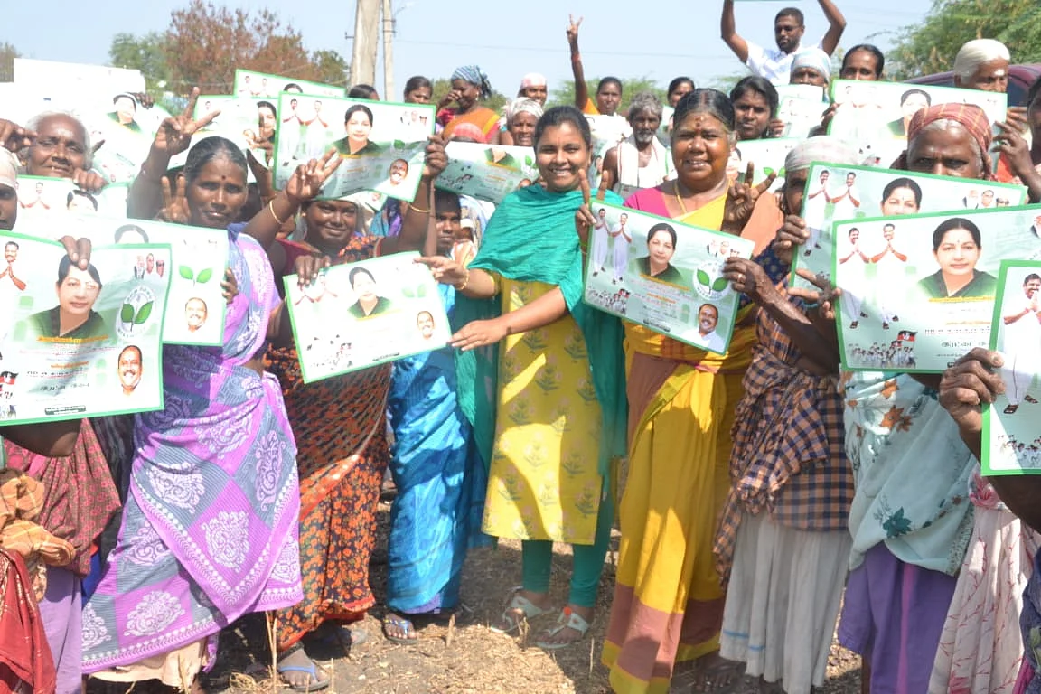 பிரசாரத்தில் பிரியதர்ஷினி