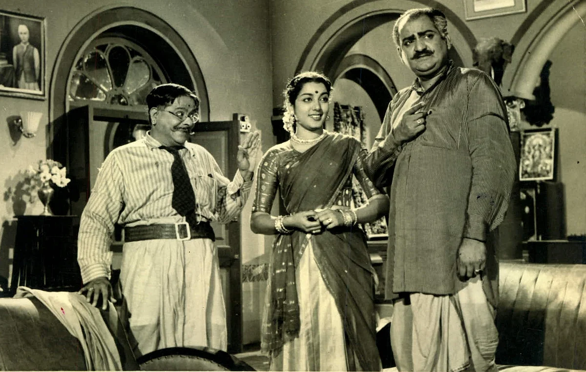 எஸ்.வி.ரங்கா ராவ்வுடன் ஜமுனா