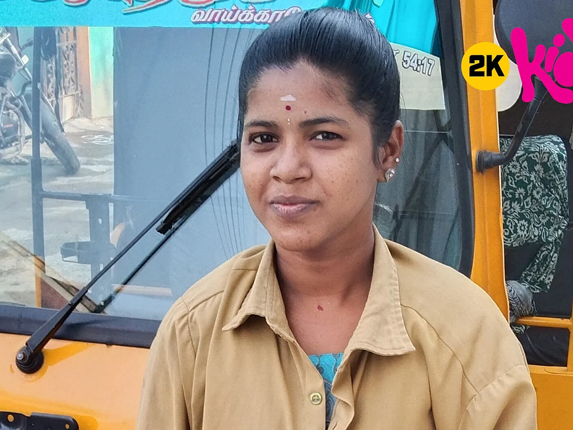 2K kids: பொம்பளப் புள்ளைன்னா குறைச்சலா?! - ஆட்டோ ஓட்டும் அமுதயாழினி