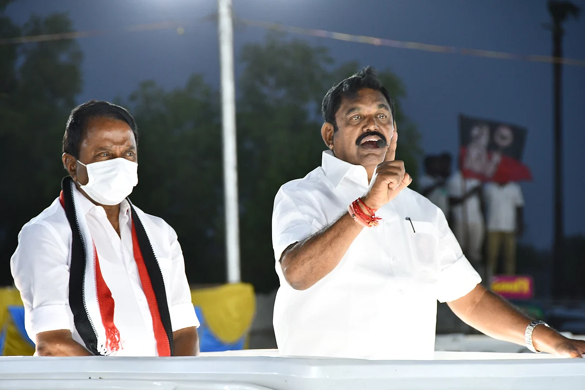 பிரச்சாரத்தில் எடப்பாடி பழனிசாமி