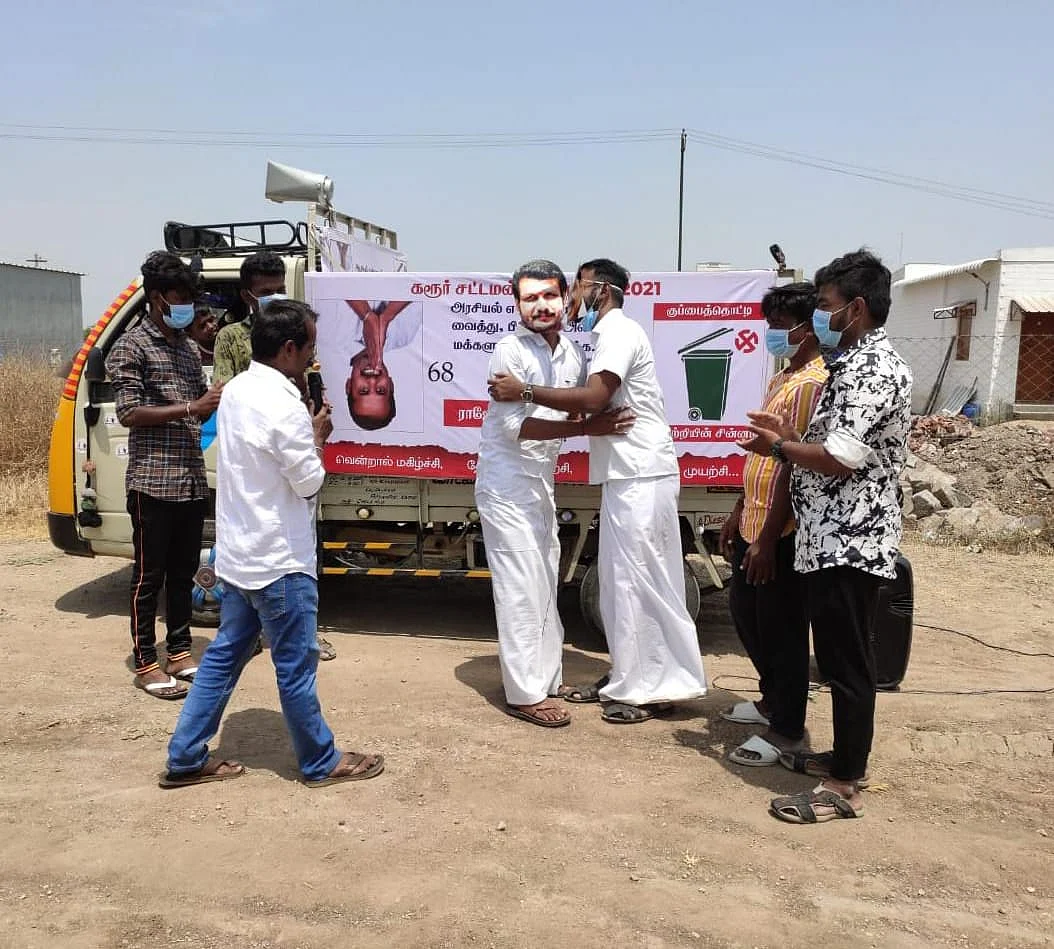 பரப்புரையில் ராஜேஸ் கண்ணன்