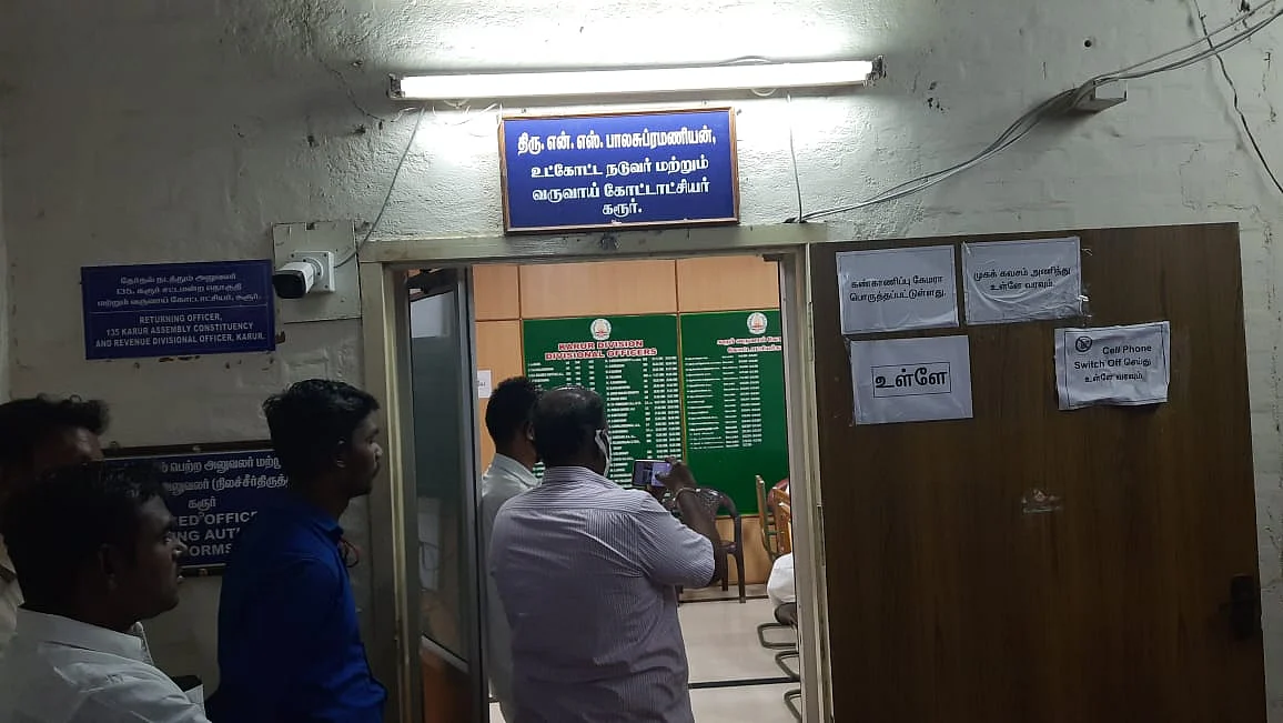 உள்ளிருப்பு போராட்டம் நடத்தும் செந்தில் பாலாஜி