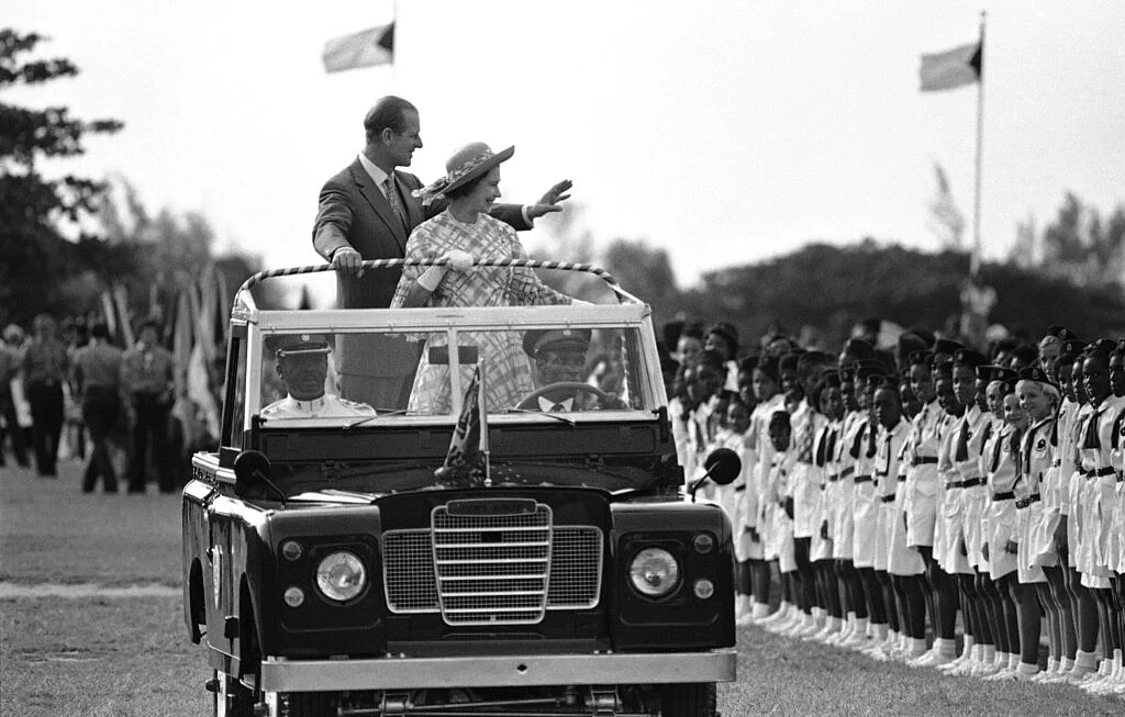 Britain's Queen Elizabeth II and Prince Philip