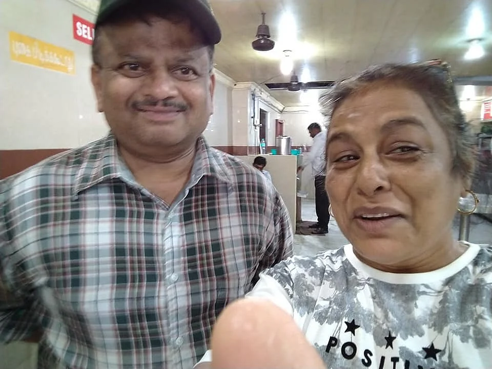 கே.வி.ஆனந்த் உடன் கலைராணி
