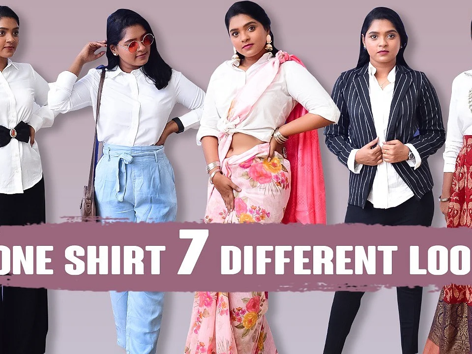 How to Style a White Shirt in 7 Different Looks | Fashion Tips | Clothing Hacks | Say Swag