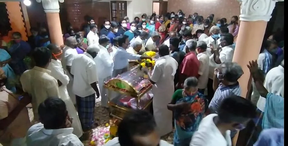 பாப்பா சுந்தரம் உடல்