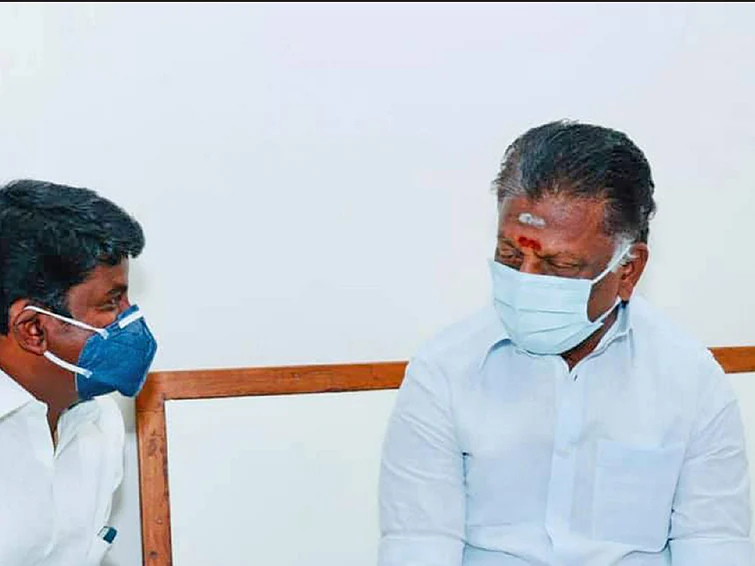 ``ஆர்டர்லாம் போடாதீங்க விஜயபாஸ்கர்" கோபமான ஓ.பி.எஸ்! - அதிமுக நிர்வாகிகள் கூட்டத்தில் நடந்தது என்ன?