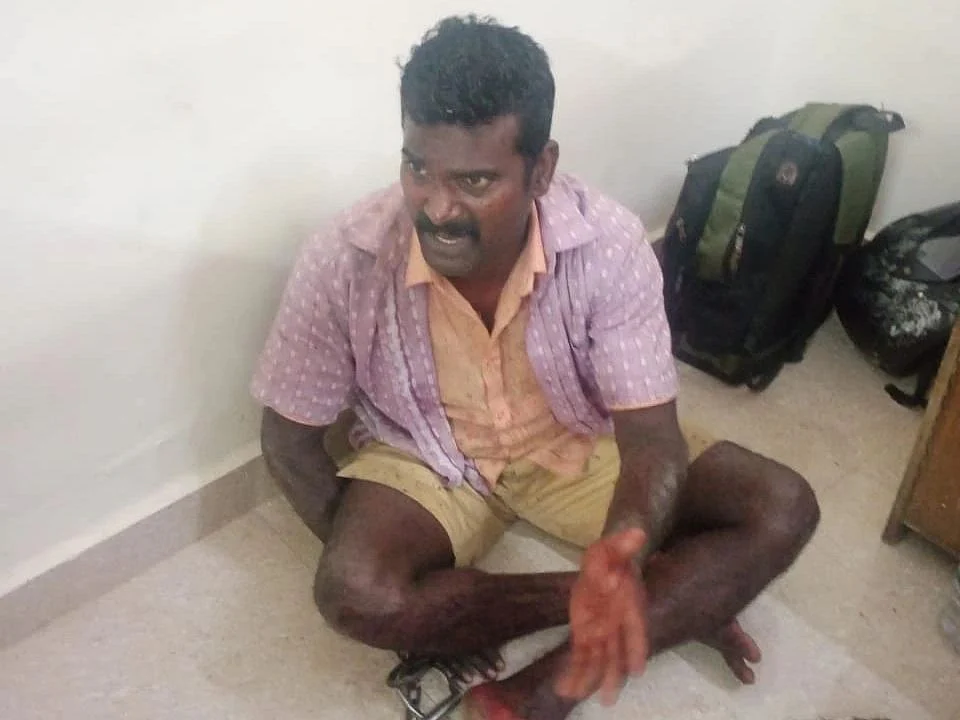 கைதுசெய்யப்பட்ட அப்பளராஜு